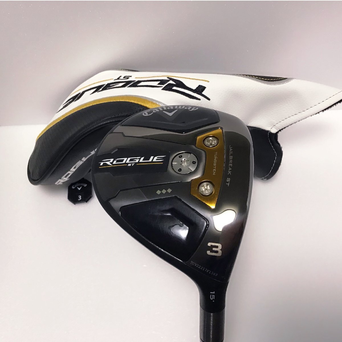 ツアー支給 TC刻印 ローグ ROGUE ST トリプルダイヤモンド 3W 15° TourAD IZ-6X+拍卖