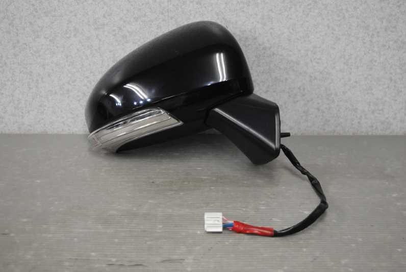トレジア 13IL 前期 (NSP120X) 純正 破損無 動作保証 右 ドアミラー 電格 7P 7ピン ウィンカー付 ムラカミ 209 黒 ブラック 9851 R s017041拍卖