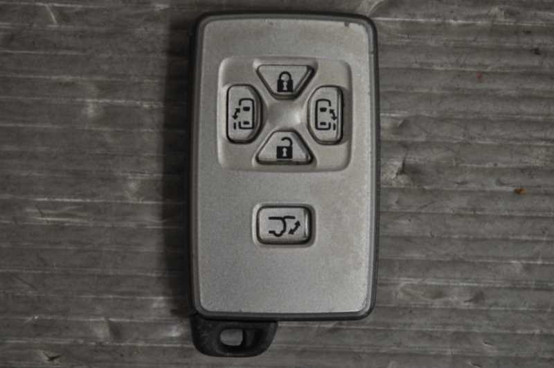 ヴェルファイア 24Z 前期 (ANH25W ANH20W) キーレスリモコン スマートキー 5ボタン 両側スライドドアボタン バックドアボタン付 s016823拍卖