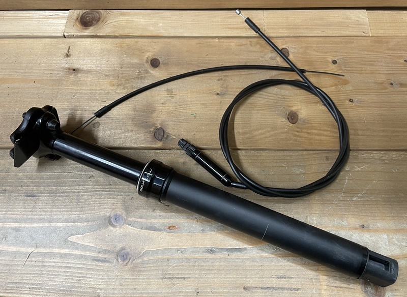 ほぼ新品☆キャノンデール DownLow ドロッパーポスト 340mm/80mmトラベル 新車外し cannondale拍卖