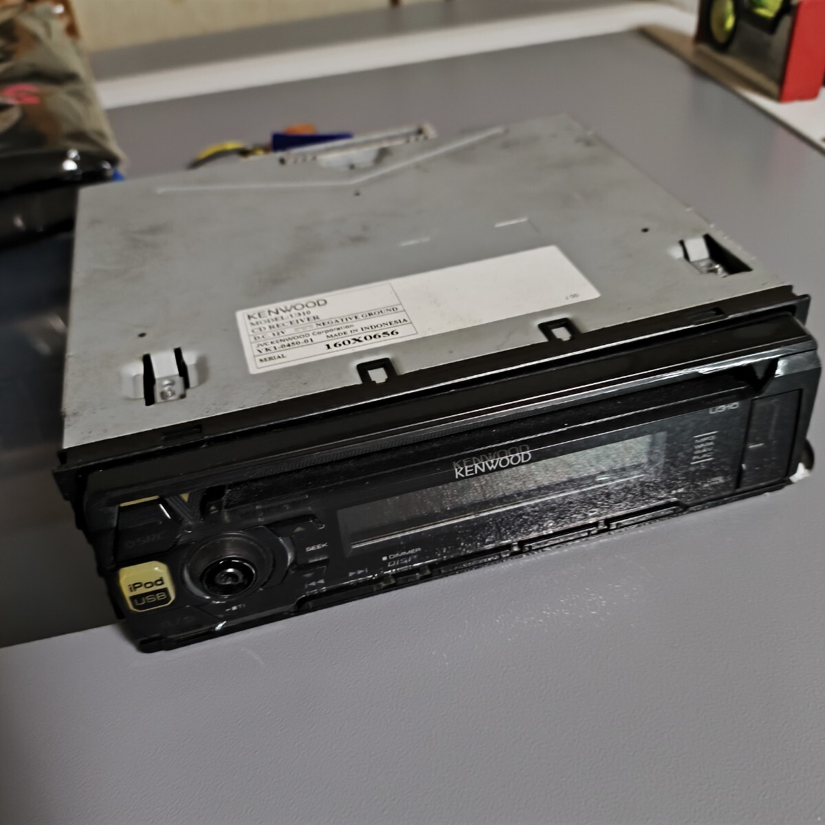 KENWOOD 1DIN U310 USB CDプレーヤー MP3 CD拍卖