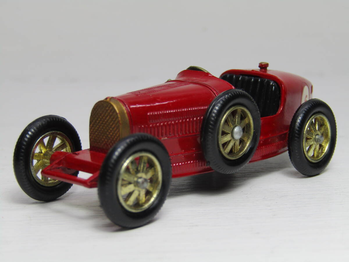 MATCHBOX BUGATTI TYPE 35 ブガッテイ GB イギリス製 1/43 位 当時物 英国製 Made in England Vintage Models of Yesteryear 1926 Lesney 拍卖
