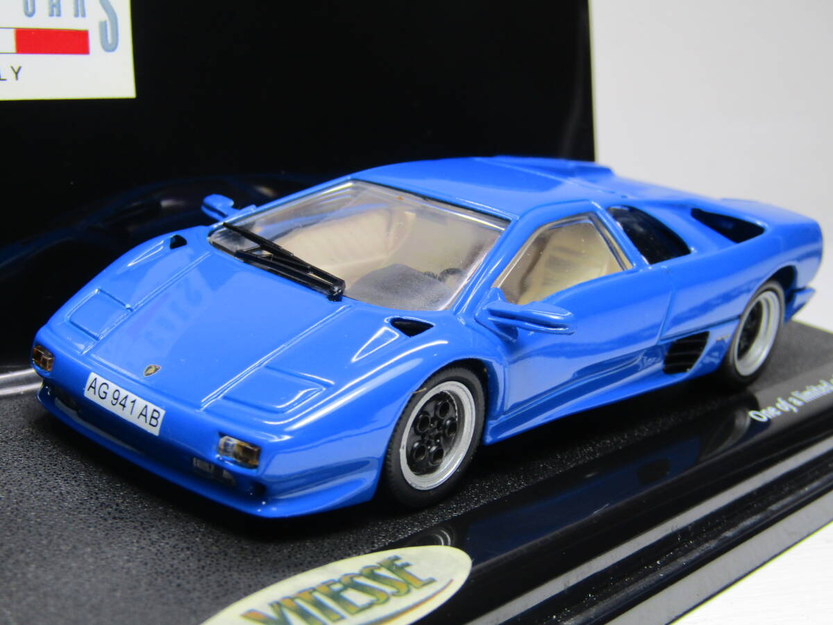 Lamborghini Diablo 1/43 ランボルギーニ ディアブロ V12 ビテス製 当時物 VITESSE 製 限定品1of1416pcs ベルトーネ デザイン Bertone拍卖