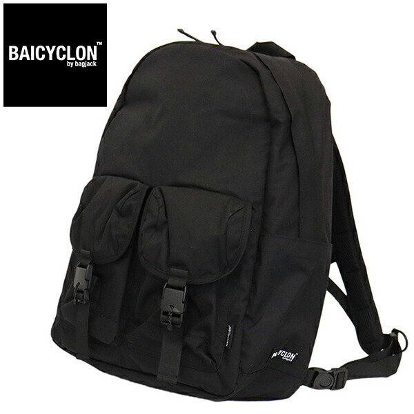 BAICYCLON by bagjack (バイシクロンバイバッグジャック) BCL-37 BACKPACK バックパック リュックサック BLACK BCBJ003拍卖