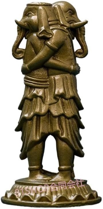 「81SHOP」仏像 歓喜天/聖天 双身 立像 銅製 総高7.8cm拍卖