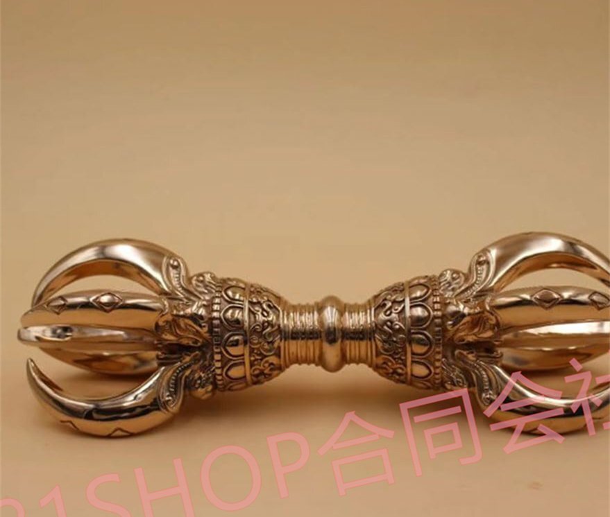 「81SHOP」 宋式金剛杵 五鈷杵 大型(長さ23cm)◆密教で使われる仏具・密教法具・寺院仏具・手道具・金剛杵・真言宗拍卖