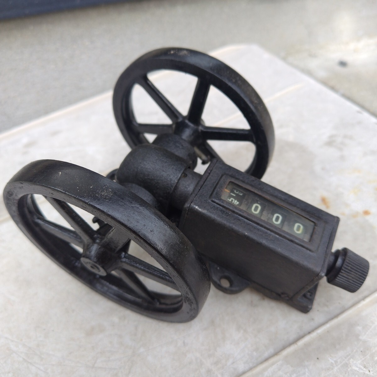 YARD METER 布用 3−10  ワンタッチヤードメーター計数機 KORISEKI 距離計測機(中古) 拍卖