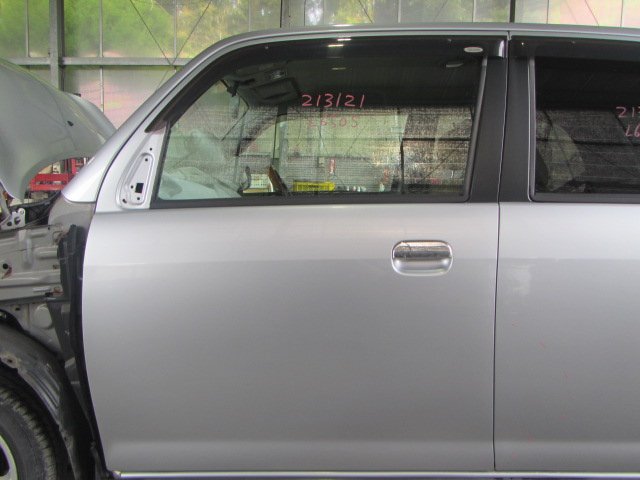 【個人宅配送不可】ダイハツ ミラジーノ H19年式 L650S ■左フロントドア/助手席側【S28/シルバー】中古 ★213121拍卖