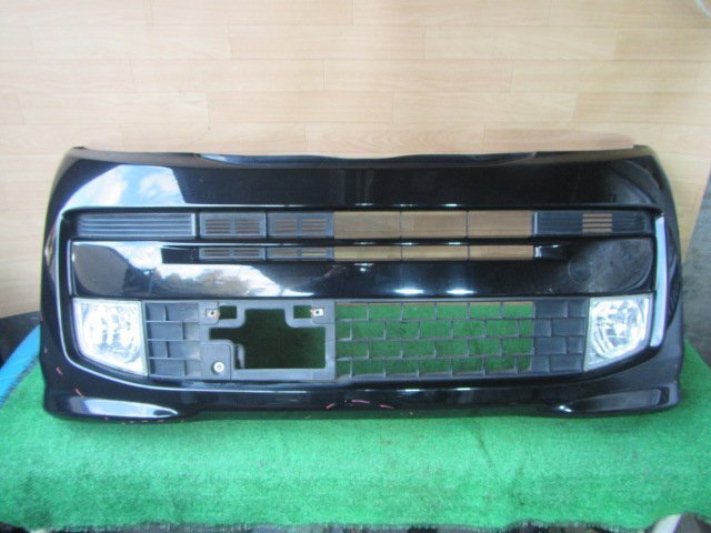 【個人宅配送不可】ホンダ ライフ JC1 H24年式 ■フロントバンパー【B92P/ブラック】 中古 ★213247拍卖