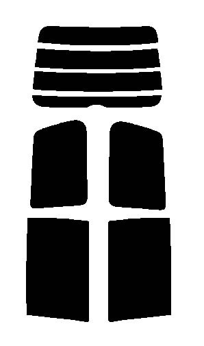 GY-45IR リヤセット トヨタ ノア AZR60G・AZR65G カット済みカーフィルム拍卖