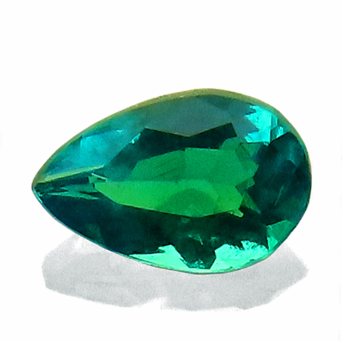 レアストーン ルース グリーンアウイナイト 0.08ct 今までで一度しか入荷がない 超希産 アフガニスタン 瑞浪鉱物展示館 5651拍卖