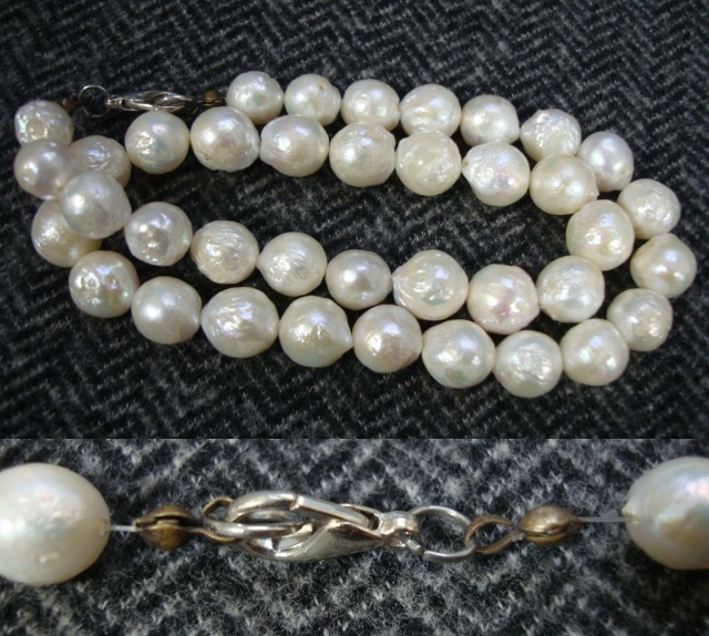 パール 皺 ネックレス 約58g 真珠 シワシワ バロックパール拍卖