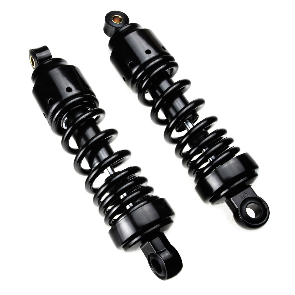 レブル250 MC13 GB250クラブマンMC10 マグナ250 MC29 SR400/500 250TR W400 W650 SRV250 CB400SS ローダウン リア サスペンション 黒 左右拍卖