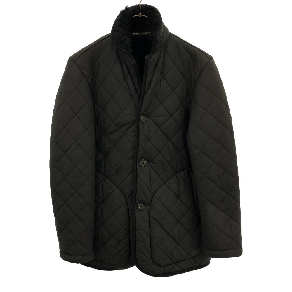 マッキントッシュスコットランド 英国製 キルティングジャケット 38 ブラック MACKINTOSH SCOTLAND 裏ボア レディース拍卖