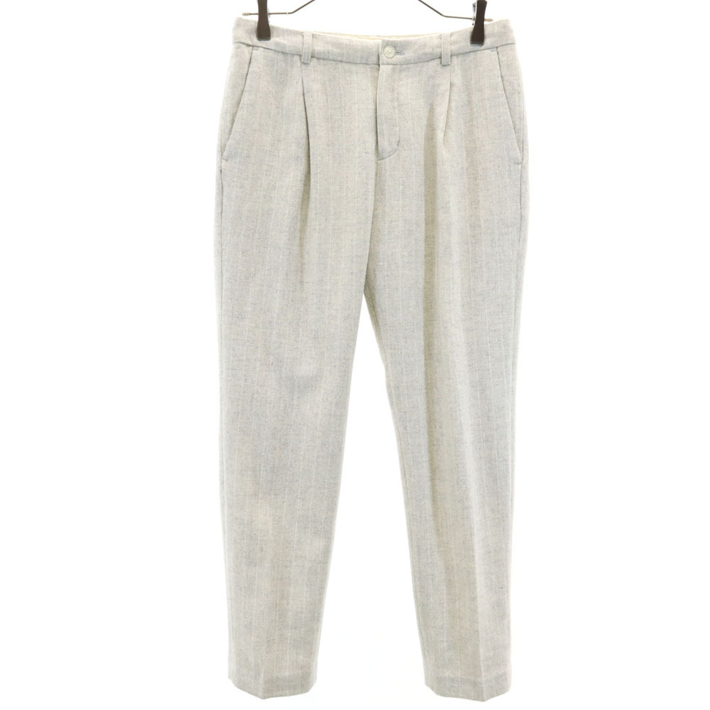 ジャーナルスタンダードレリューム ウールブレンド ロングパンツ M グレー JOURNAL STANDARD relume レディース拍卖