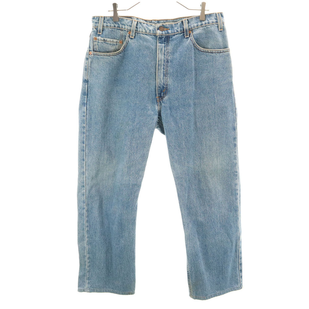 リーバイス 90s 1998年 505 オールド ストレートデニムパンツ W36 ウォッシュブルー Levi's ジーンズ ビッグサイズ メンズ拍卖
