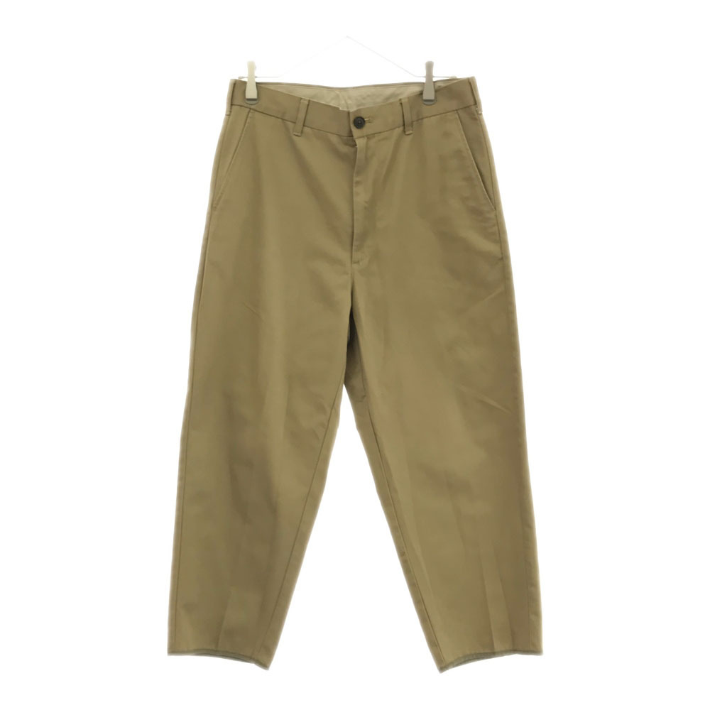 ユナイテッドアローズ グリーンレーベルリラクシング チノパンツ M ベージュ UNITED ARROWS GREEN LABEL RELAXING 裾パイピング メンズ拍卖