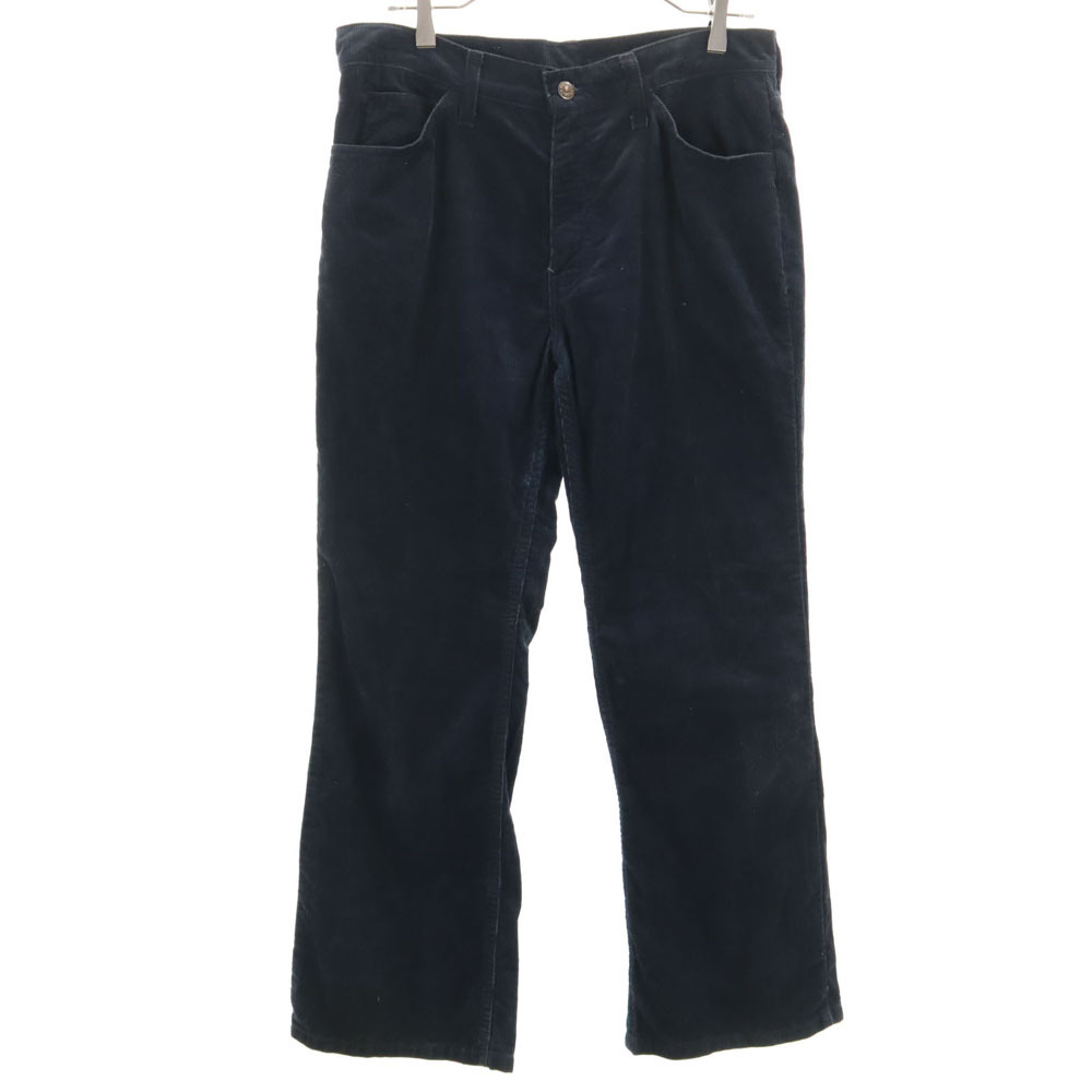リーバイス 70s 516-1518 ヴィンテージ コーデュロイパンツ W33 ネイビー Levi's レディース拍卖
