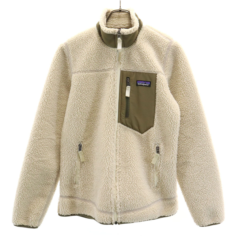 パタゴニア アウトドア 23074 クラシックレトロ ボアジャケット XS ベージュ patagonia メンズ拍卖