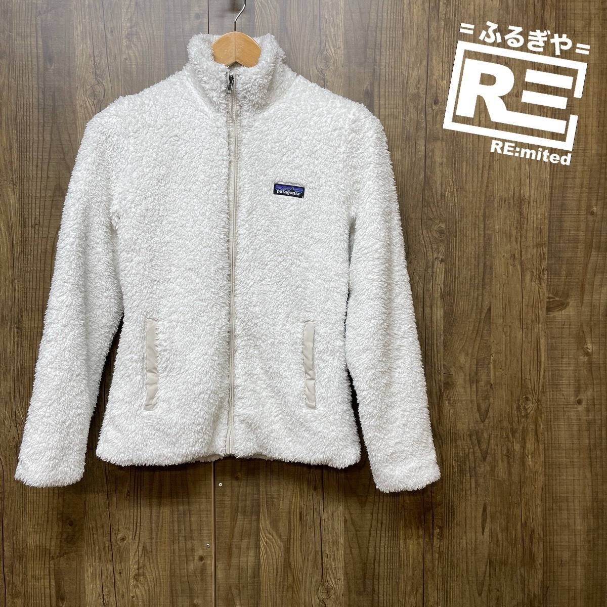 レディースS patagonia パタゴニア ロスガトスフリースジャケット ホワイト 4526拍卖