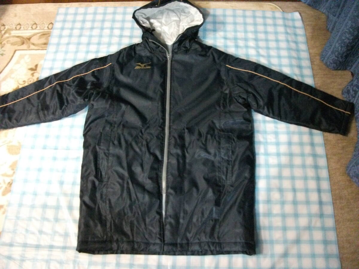 ミズノ 箱根駅伝 ベンチコート 紺 M 美品拍卖