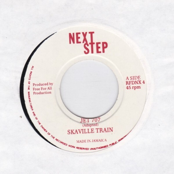 EPレコード SKAVILLE TRAIN / JET 707 (PRINCE BUSTERカヴァー)拍卖