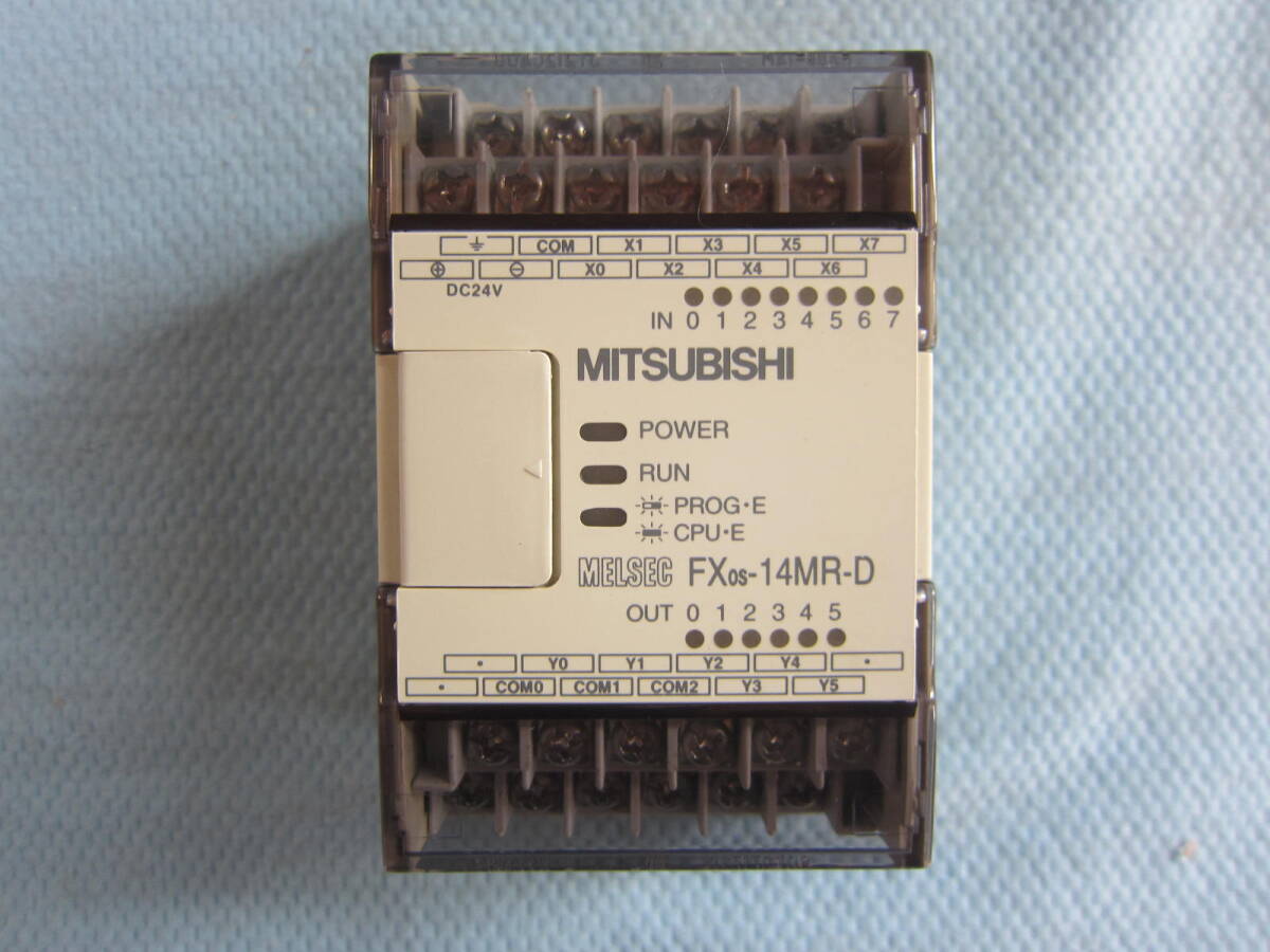 三菱マイクロシーケンサ FXos-14MR-D MITSUBISHI PROGRAMMABLE CONTROLLER拍卖