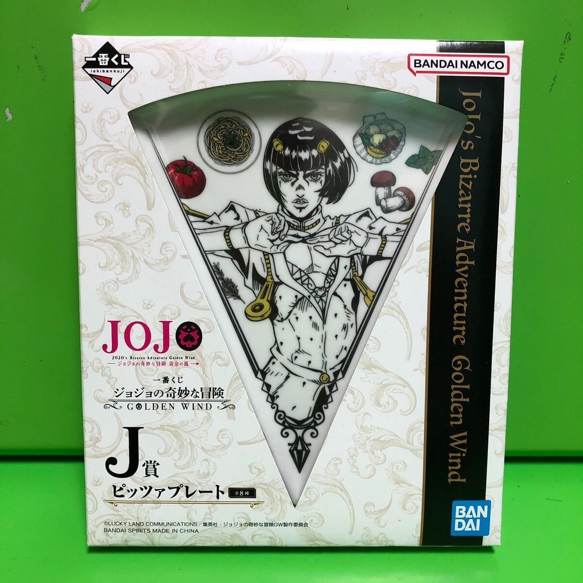 一番くじ ジョジョの奇妙な冒険 GOLDEN WIND J賞 ピッツァプレート ■ ブチャラティ【新定形外郵便送料180円】 CLEARISE拍卖