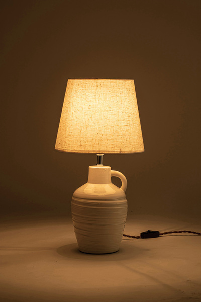 壺型 ベッドサイドライト 陶器 LED電球対応 明かり 照明 きれい おしゃれ かわいい レトロ 高級感 北欧 LHT-750拍卖