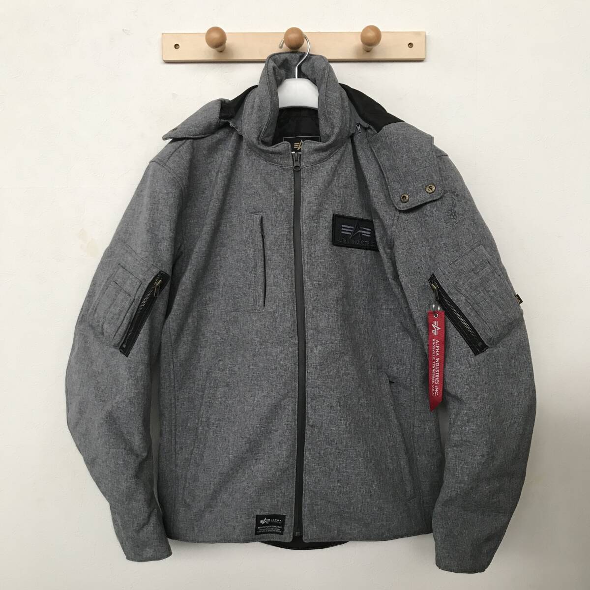 ALPHA INDUSTRIES アルファ インダストリーズ ライディング タクティカルW/パーカー 美品 size BL拍卖
