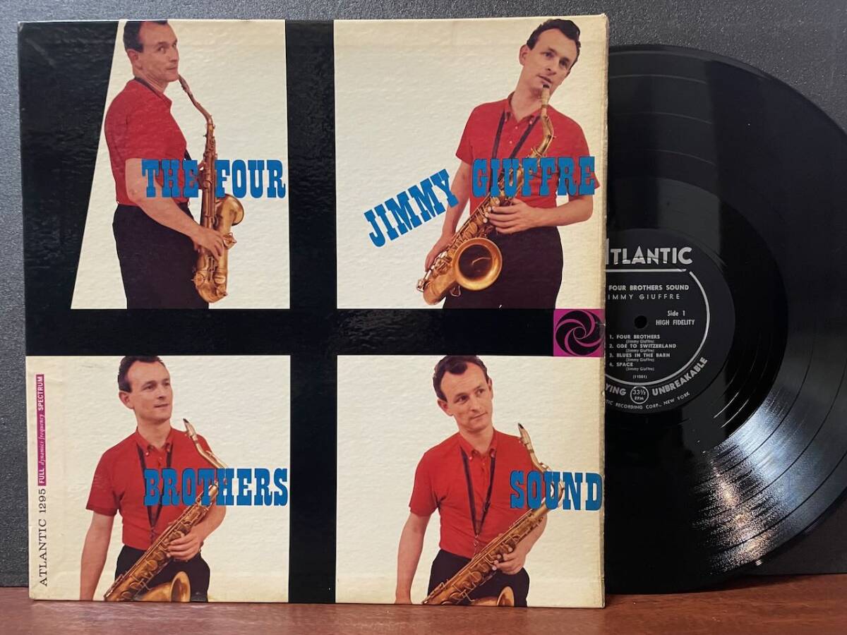 【即決】美品!USオリジナルMONOコーティングジャケ/DG/Jimmy Giuffre/The Four Brothers Sound/Atlantic 1295拍卖