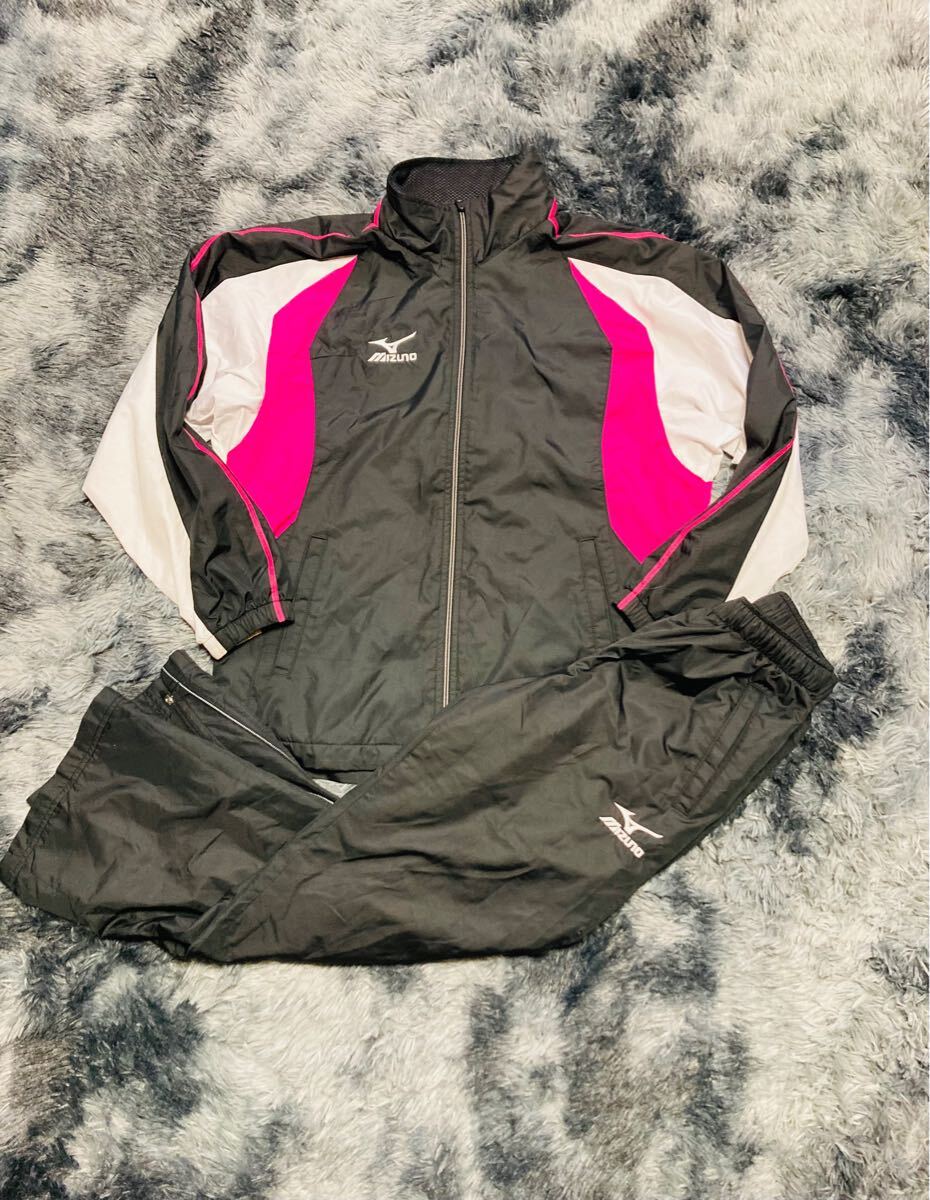 【お買い得】 MIZUNO ミズノ ウィンドブレーカー 上下セットサイズSS #0671拍卖