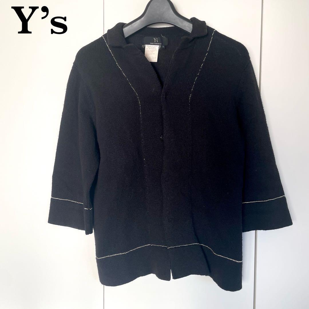 ワイズ ヨウジヤマモト ライン カーディガン拍卖