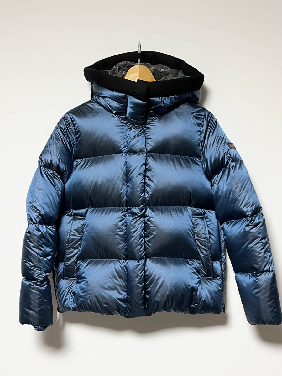 新品/撥水★AIGLE NUTDI SH IR ニュートディ ショートジャケット ダウンジャケット ディープブルー レディース 36拍卖