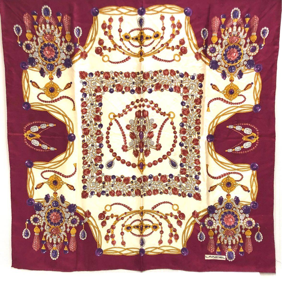 ランセル シルク スカーフ LANCEL 18694655拍卖