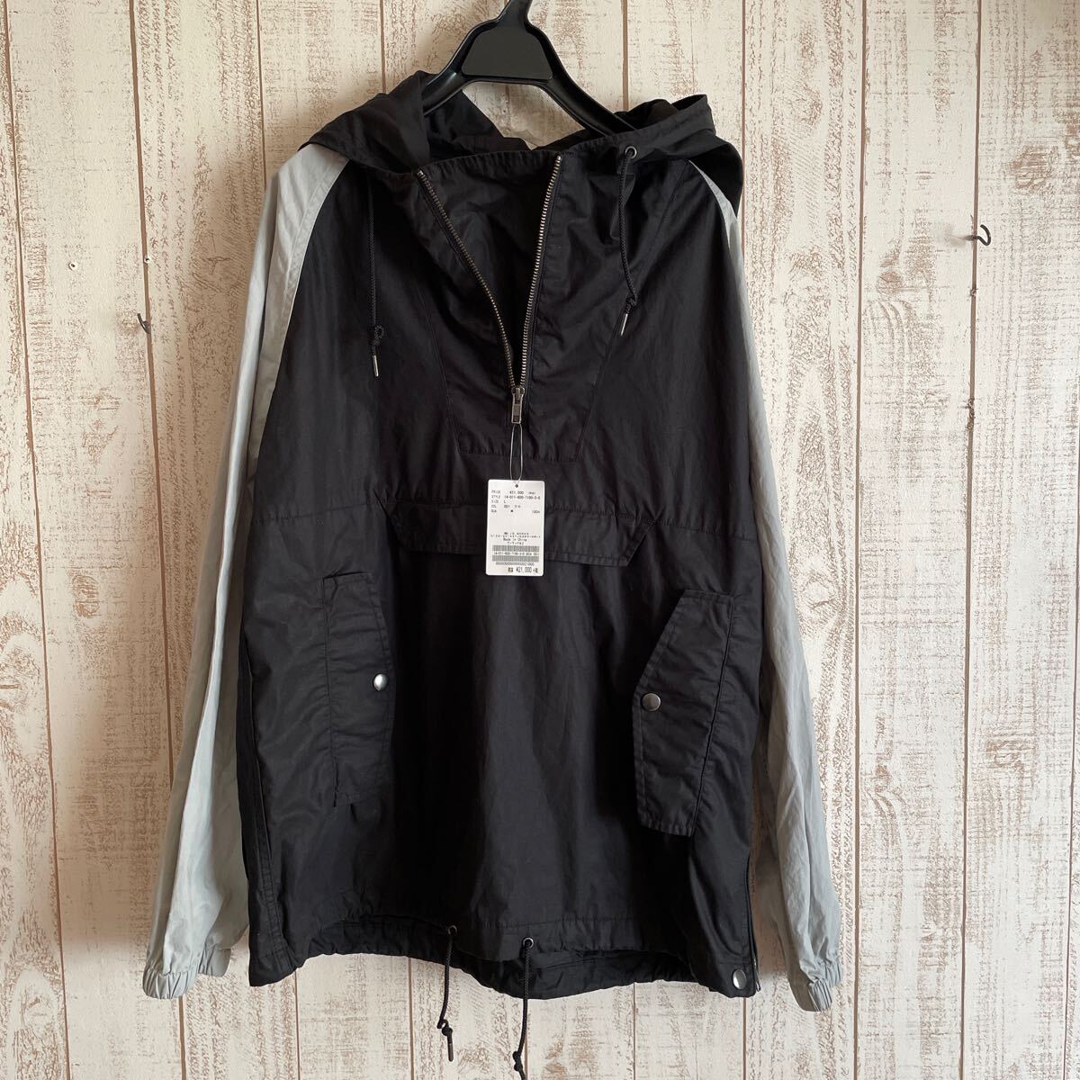 新品 メンズ ジャーナルスタンダード 定価¥2万3100円 プルオーバー 配色拍卖