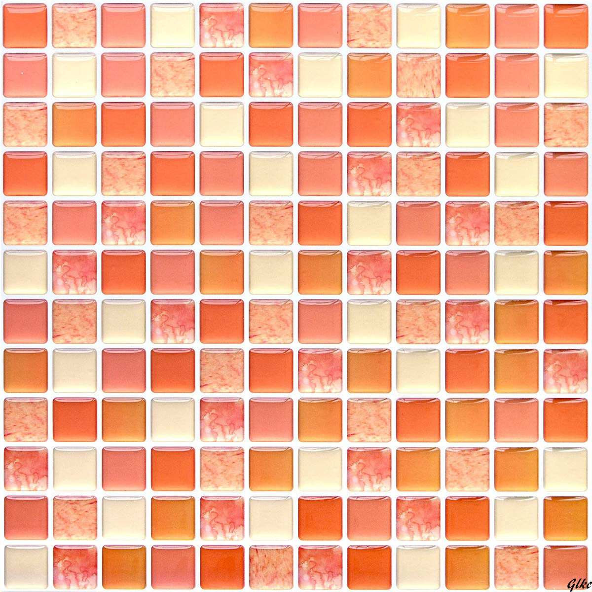 【防水加工が施され、水はねに強く、キッチンや洗面所などで長く使用可能】3Dリメイクシール 4枚セット 簡単リフォーム 防水性能拍卖