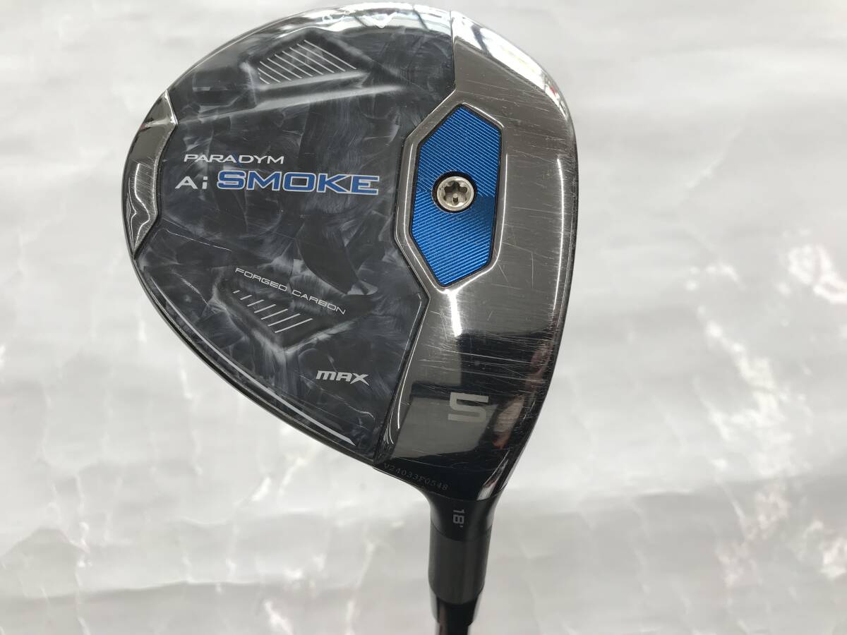 FW キャロウェイ PARADYM Ai SMOKE MAX 18度 flex:S TENSEI 60 メンズ右 即決価格拍卖