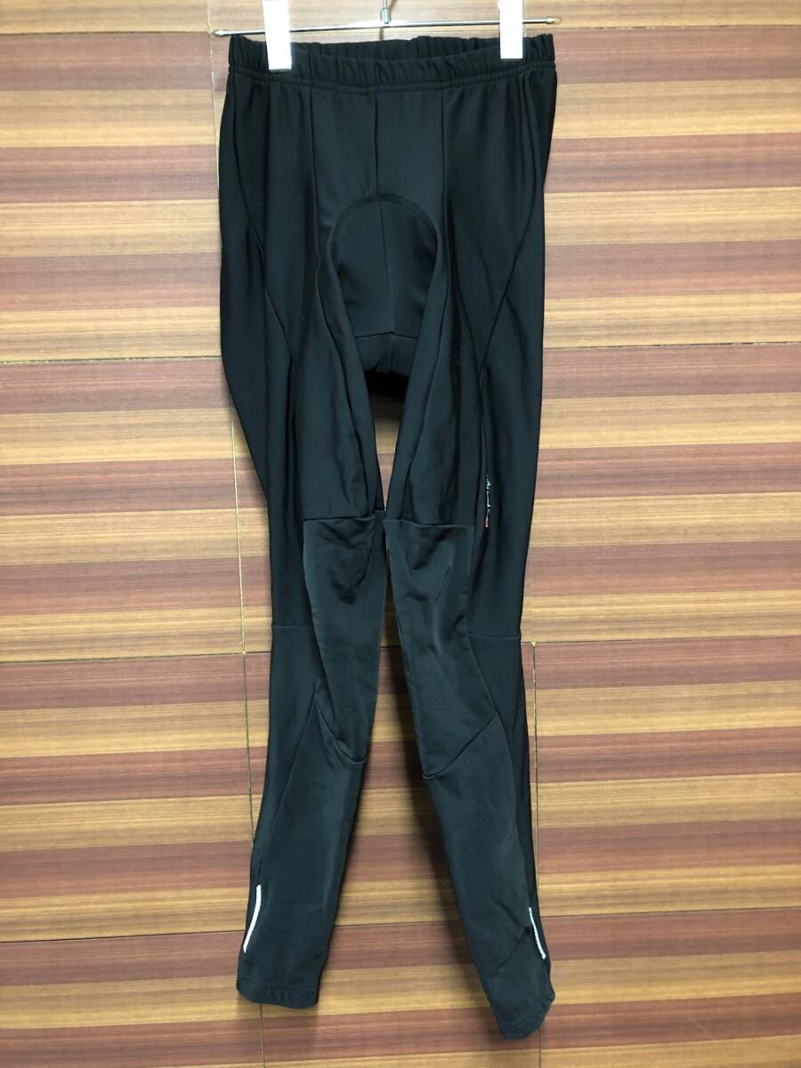 IL078 バイシクルライン Bicycle Line レーサータイツ 黒 M ※プリント剥げ拍卖