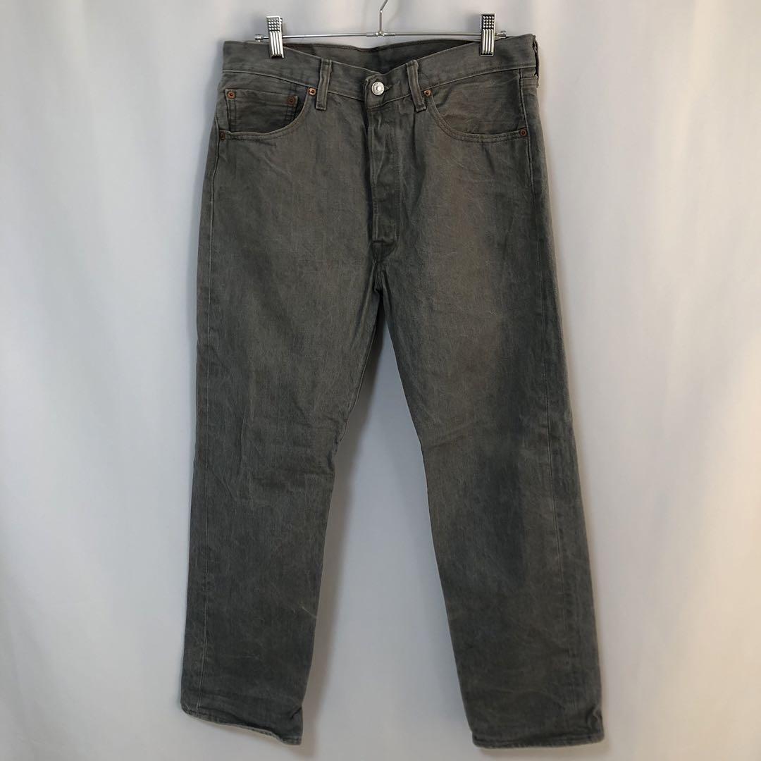 B-600 LEVI'S リーバイス 501 ストレート ボタンフライ W34 デニム ジーンズ ジーパン拍卖
