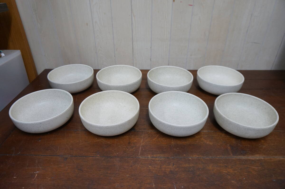 中古品☆店舗☆業務用☆陶器☆中鉢☆8点まとめ売り☆412S4-J15909拍卖