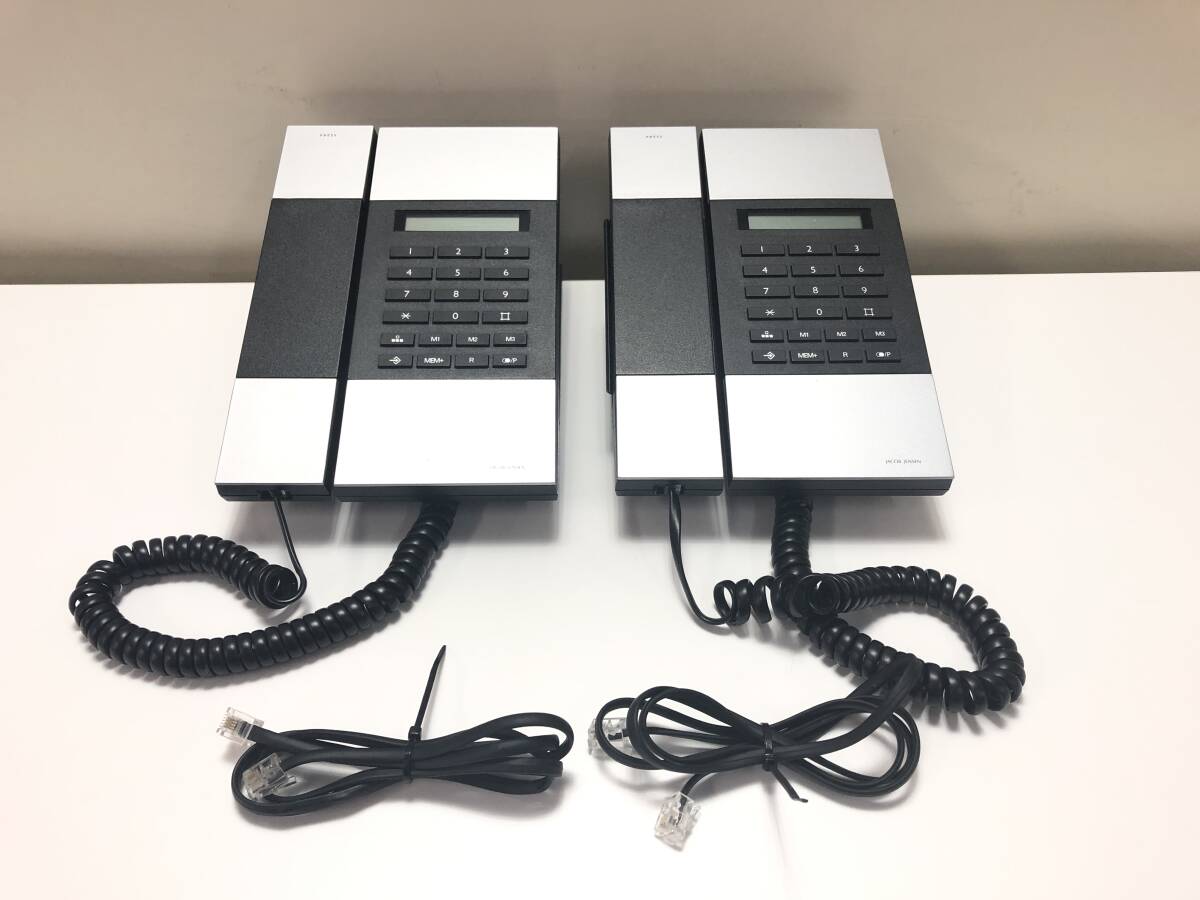 ■JACOB JENSEN/ヤコブ・イェンセン 電話機 JT3PERJ ビジネスフォン 2台セット■2117拍卖