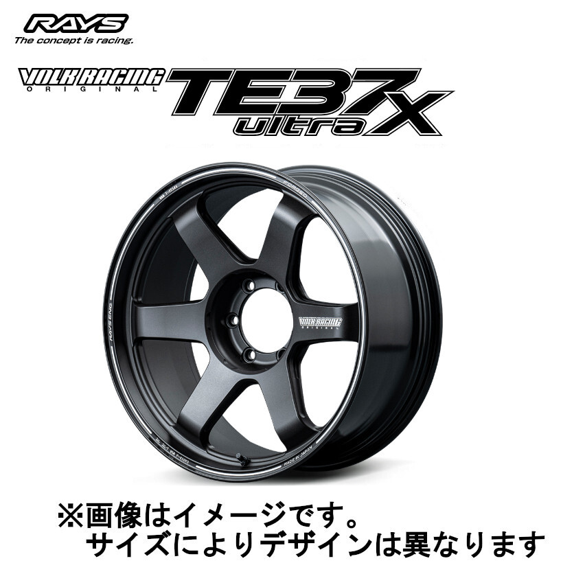 レイズ ボルクレーシング TE37 ultra ウルトラ X 6/139.7 22x9.0J +45 ブラストブラック2 (BT) 06482904516BT拍卖