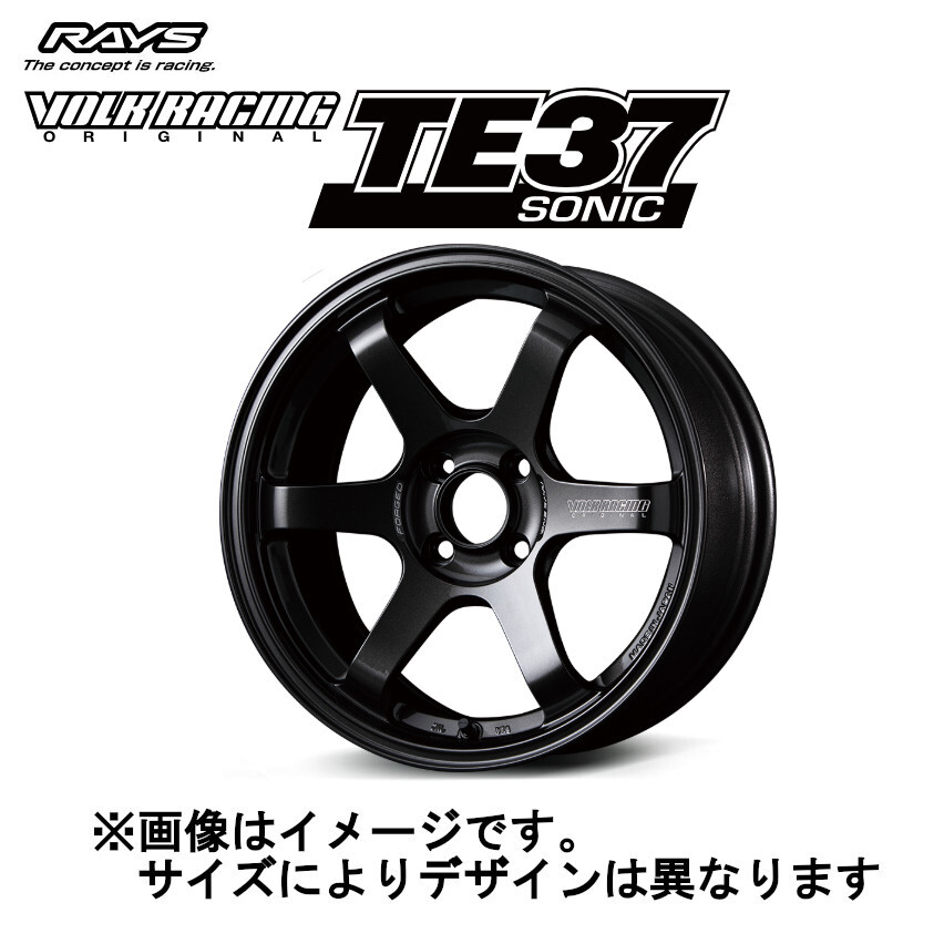 レイズ ボルクレーシング TE37 SONIC ソニック 4/100 15x7.0J +25 ダイヤモンドダークガンメタ (MM) 06075702592MM拍卖