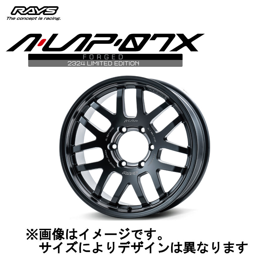 RAYS レイズ A-LAP-07X 2324 LIMITED EDITION 5/139.7 18x7.0J +8 マットトランスルーセントブラック (PH) 10148700815PH拍卖