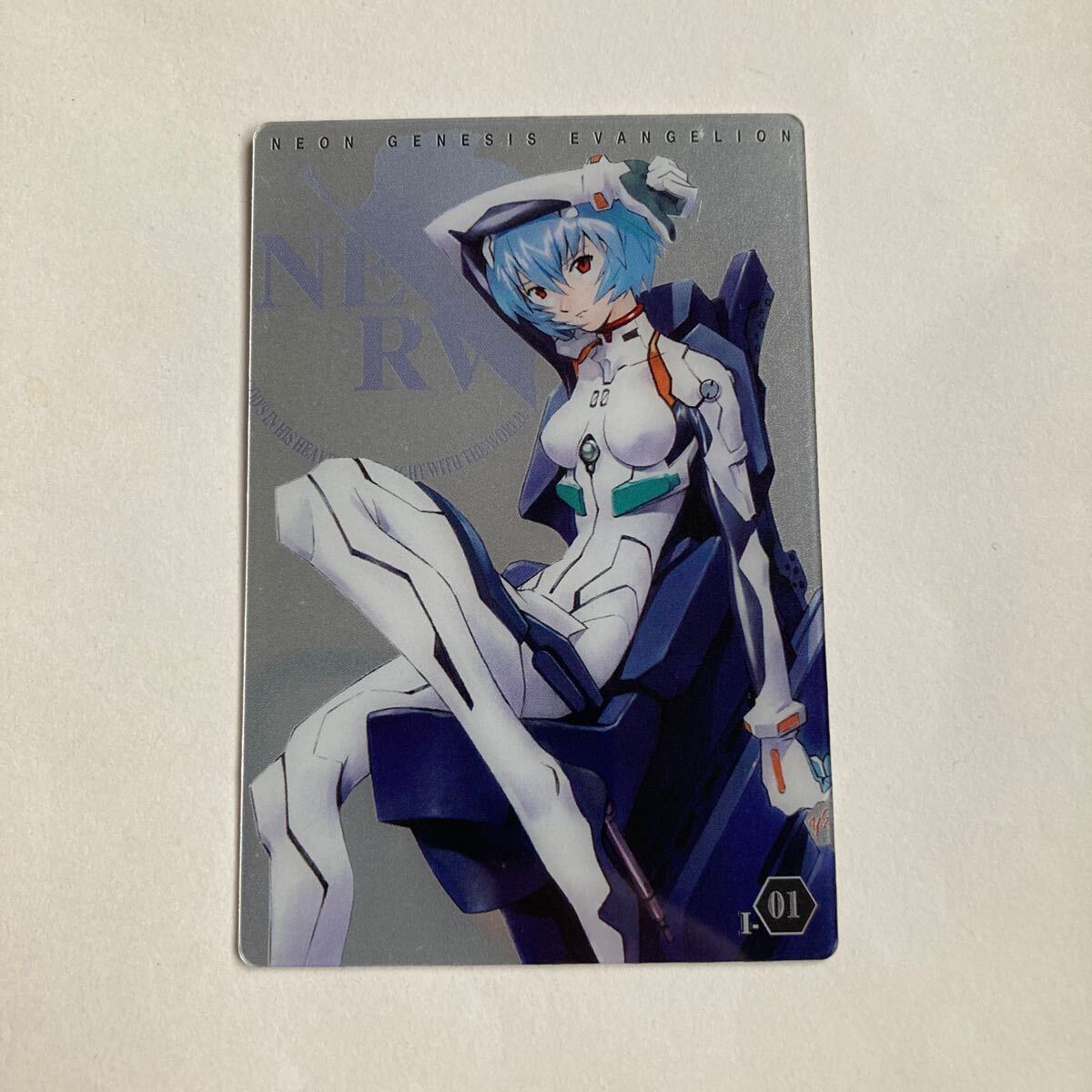 エヴァンゲリオン ウエハース カード I-01 綾波レイ プラグスーツ 開封品拍卖