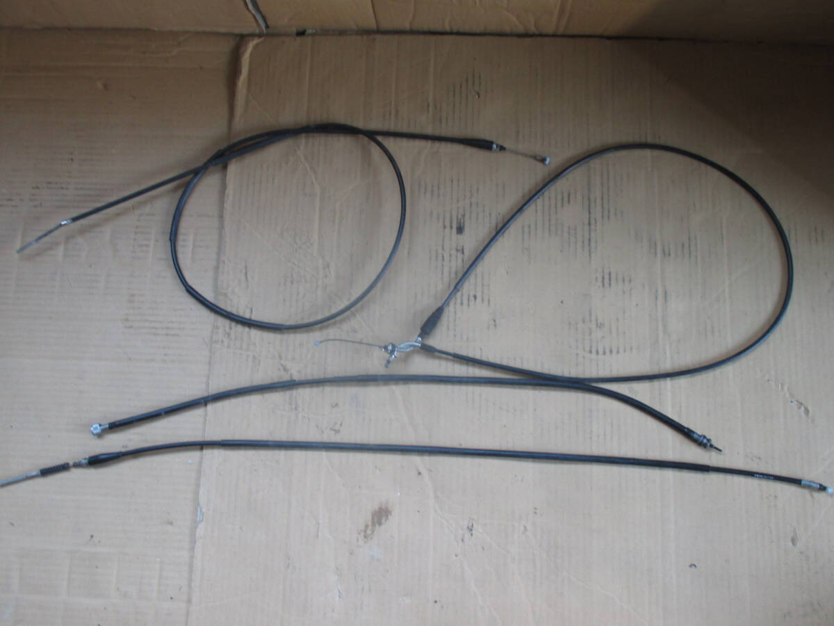 スズキ アドレス V50 CA4BA 純正 ワイヤー セット (ブレーキ 前後 スピードメーターケーブル等) 検) レッツ4 50cc 原付 スクーター 4スト拍卖