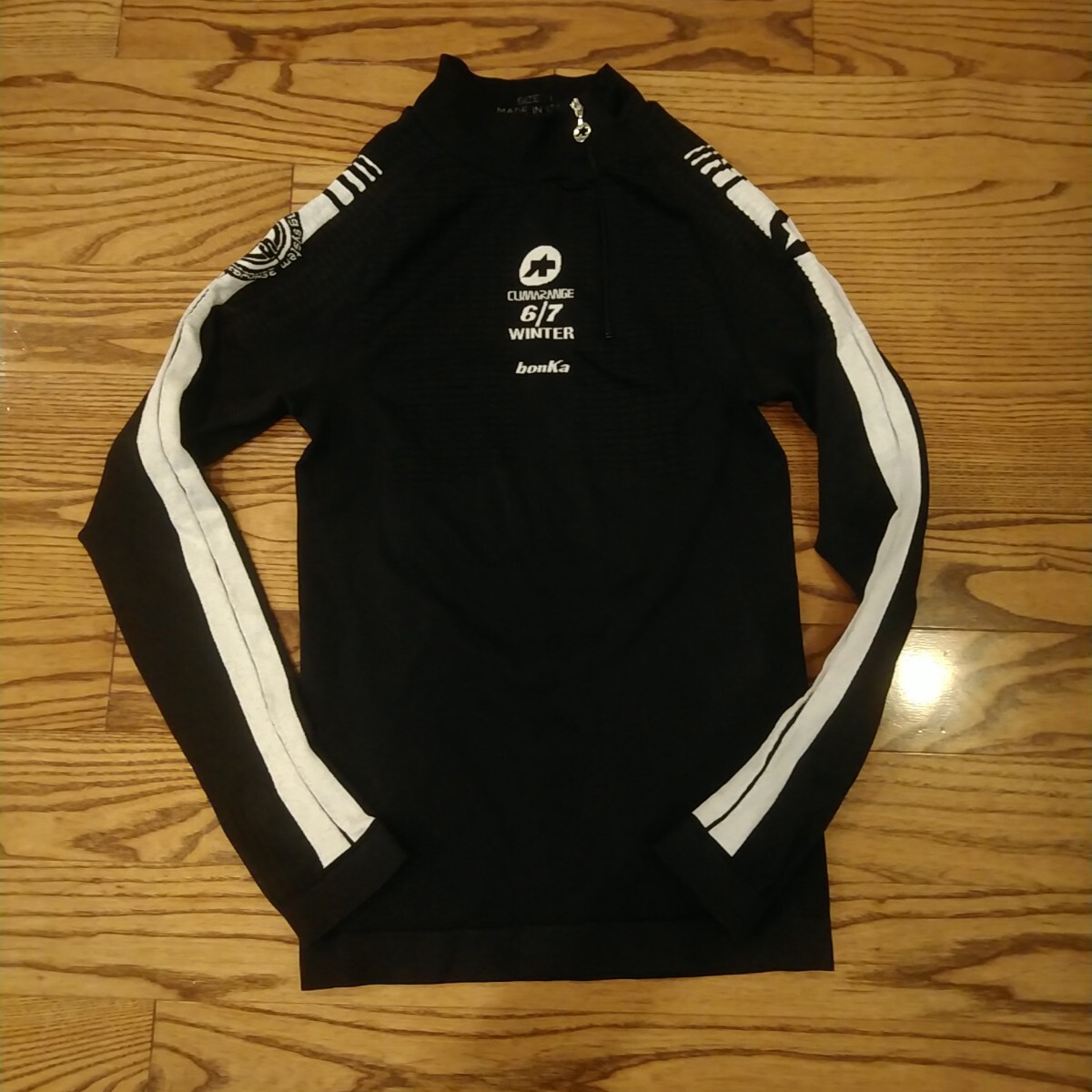 美品 ASSOS SKINFOIL 6/7 BONKA 1サイズ アソス スキンフォイル ベースレイヤー 厳冬期用 拍卖
