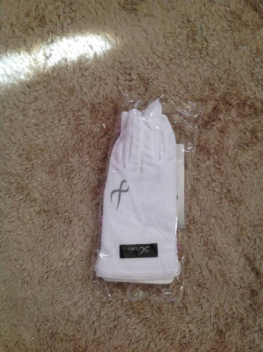 超お値打ち出品 Wacoal CW-X Lady's ランニンググローブ Fサイズ ホワイト 新品タグ付未使用品拍卖