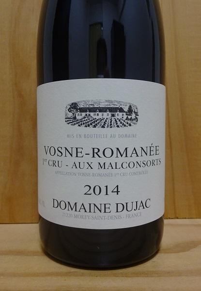 ■ヴォーヌ・ロマネ・マルコンソール2014年 <デュジャック> 正規品拍卖